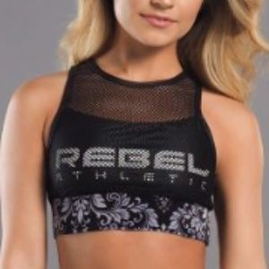 Rebel Athletic Jyll Sports Bra - Onyx